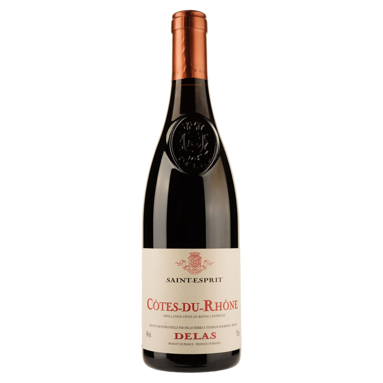 Delas Cotes du Rhone Saint-Esprit сухе червоне 14% 150мл